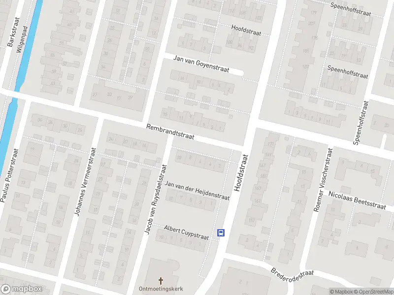 Brandweer met gepaste spoed naar de Rembrandtstraat in Krimpen aan de Lek