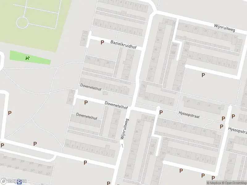 Brandweer met gepaste spoed naar de Dovenetelhof in Tilburg