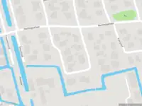 Ambulance met grote spoed naar de Parelhoenhof in Schoonhoven