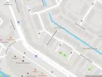 Ambulance met gepaste spoed naar de Reina Prinsen Geerligspad in Leiden