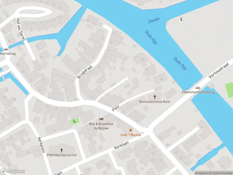 Brandweer met gepaste spoed naar de Plein in Zwammerdam vanwege afhijsen patient