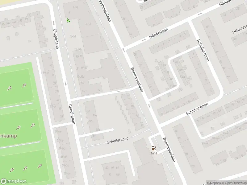 Brandweer met gepaste spoed naar de Chopinlaan in Groningen