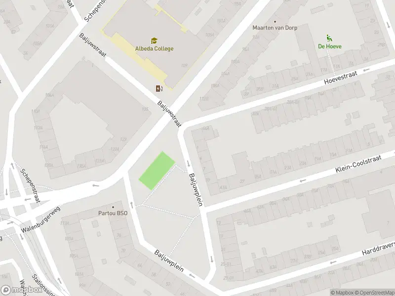 Besteld ambulance vervoer naar de Baljuwplein in Rotterdam