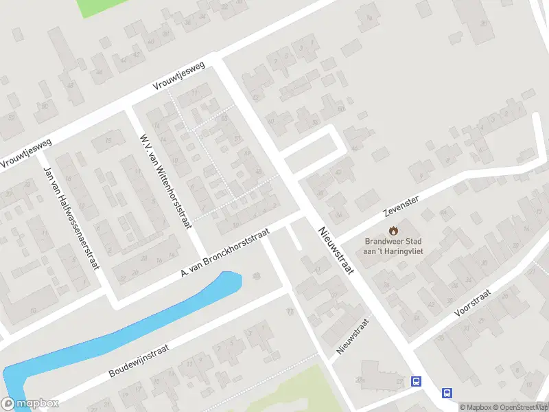 Besteld ambulance vervoer naar de A. van Bronckhorststraat in Stad aan 't Haringvliet