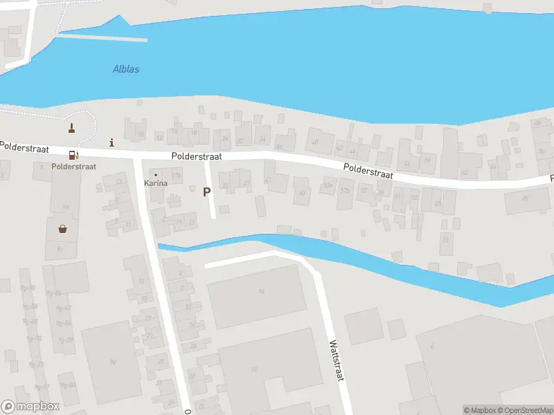 Ambulance met grote spoed naar de Polderstraat in Alblasserdam