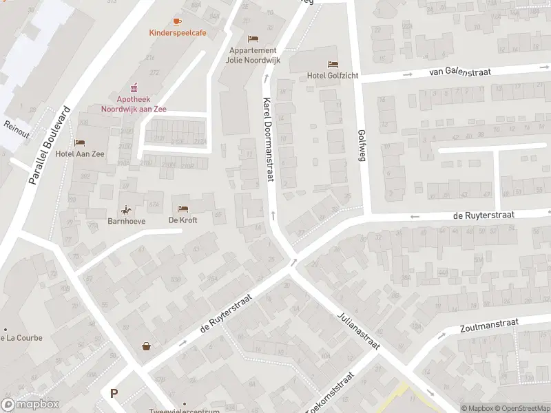 Ambulance met gepaste spoed naar de Karel Doormanstraat in Noordwijk