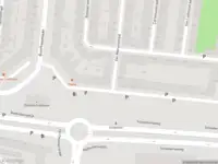 Ambulance met grote spoed naar de Van Marumstraat in Schiedam