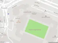 Ambulance en brandweer met gepaste spoed naar de Herculesplein in Utrecht