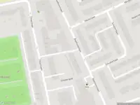 Brandweer met gepaste spoed naar de Chopinlaan in Groningen