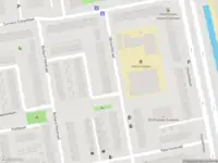 Traumahelikopter naar de Obrechtstraat in Leiden