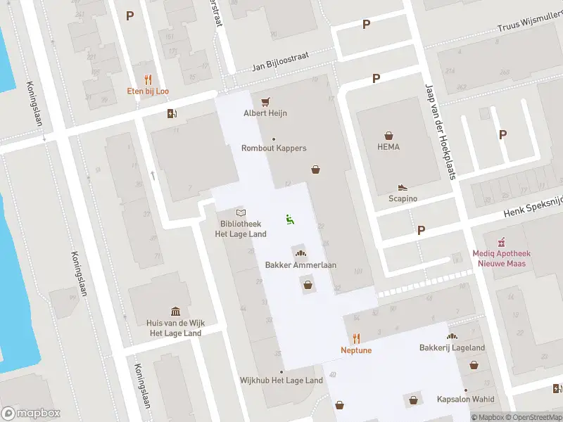 Ambulance naar de Marinus Bolkplein in Rotterdam