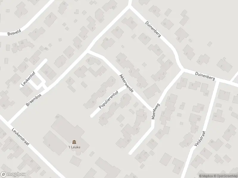 Ambulance met grote spoed naar de Populierenhof in Beegden