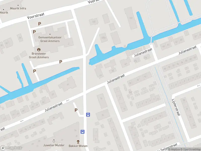 Ambulance met grote spoed naar de Julianastraat in Groot-Ammers