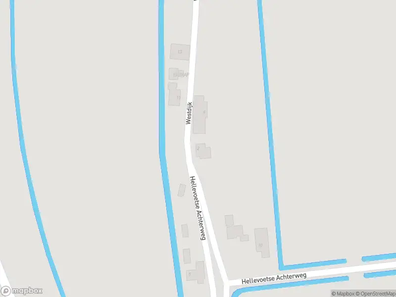 Ambulance met grote spoed naar de Westdijk in Hellevoetsluis