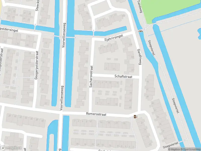 Ambulance met grote spoed naar de Schaftstraat in Gouda