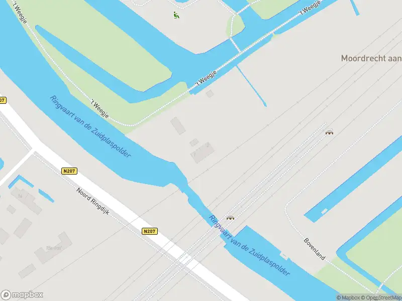 Brandweer met gepaste spoed naar de 't Weegje in Gouda