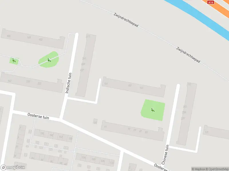 Ambulance met gepaste spoed naar de Indische tuin in Rotterdam