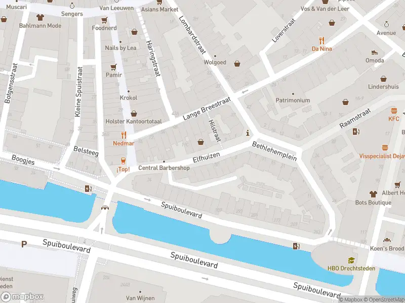 Ambulance met grote spoed naar de Elfhuizen in Dordrecht