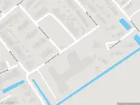 Ambulance met grote spoed naar de Langemeetstraat in Hellevoetsluis