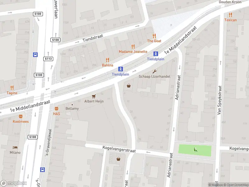 Besteld ambulance vervoer naar de Korte Bajonetstraat in Rotterdam