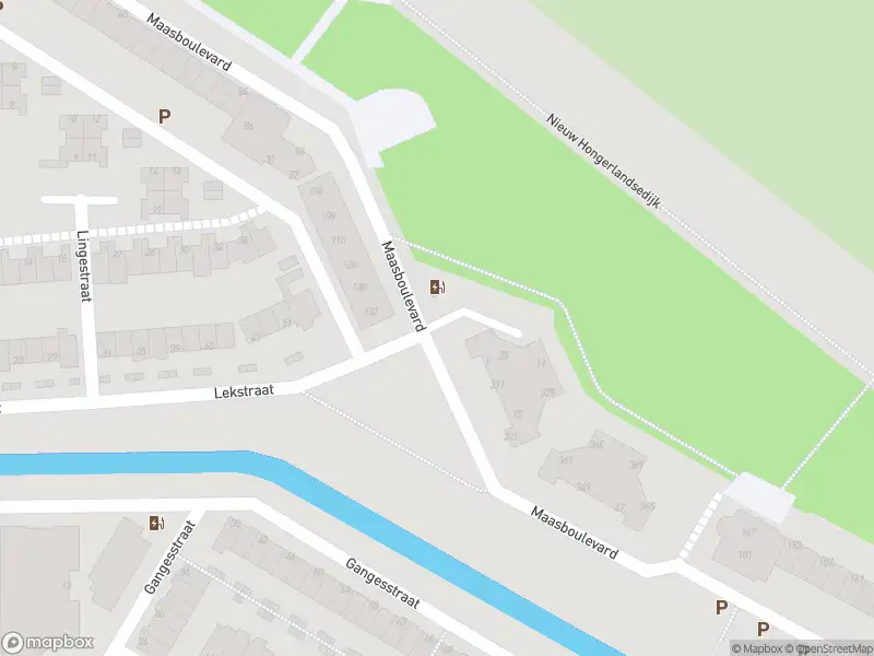 Brandweer met gepaste spoed naar de Maasboulevard in Spijkenisse