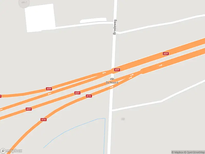 Politie met grote spoed naar de Bredeweg in Terheijden vanwege letsel