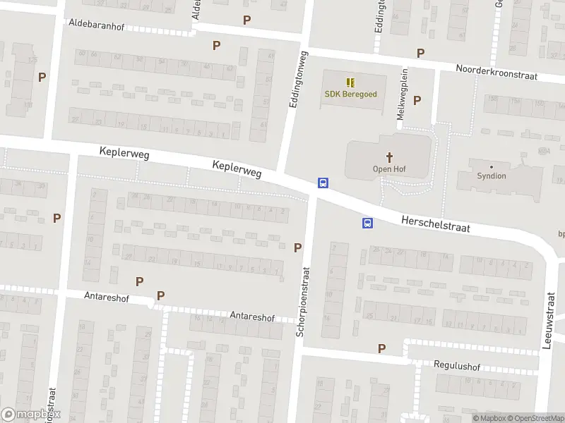 Ambulance met grote spoed naar de Keplerweg in Dordrecht