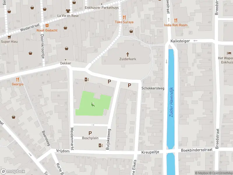 Overlastmelding Zuiderkerkplein in Enkhuizen