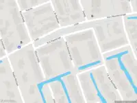 Brandweer met gepaste spoed naar de Kors Monsterstraat in Hekelingen