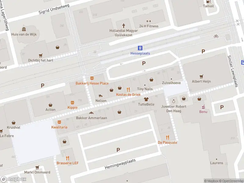 Ambulance met grote spoed naar de Hesseplaats in Rotterdam