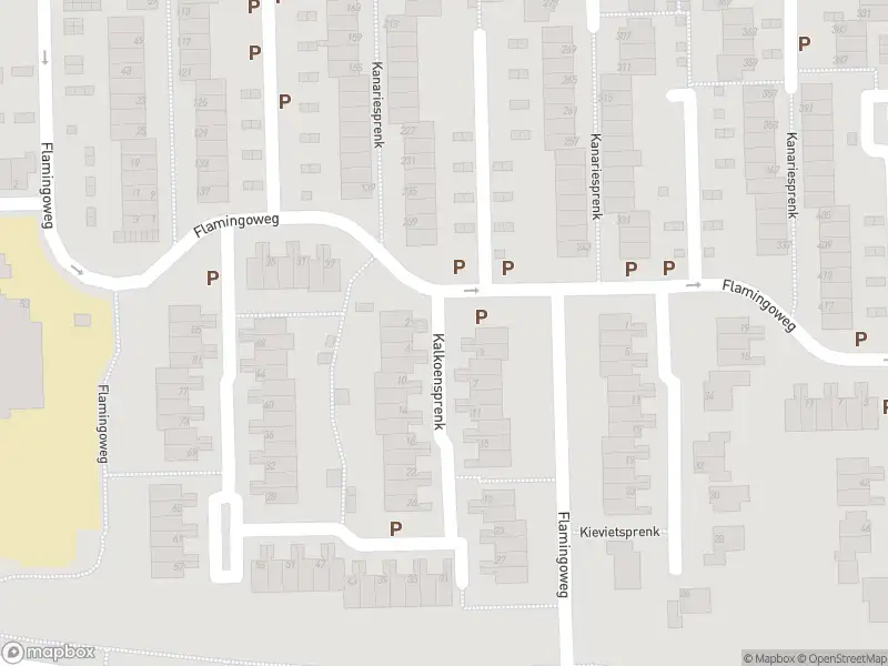 Brandweer met gepaste spoed naar de Kalkoensprenk in Vlissingen vanwege gebouwbrand