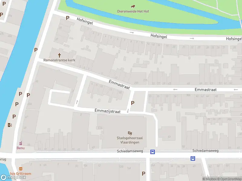 Ambulance met gepaste spoed naar de Emmastraat in Vlaardingen