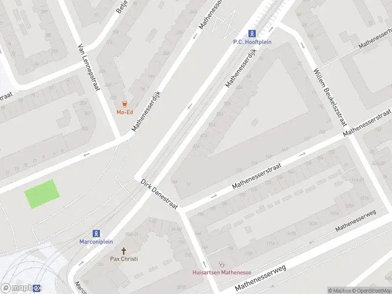 Ambulance met grote spoed naar de Mathenesserdijk in Rotterdam