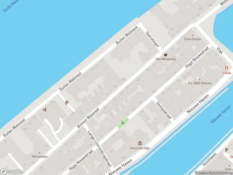 Ambulance met gepaste spoed naar de Binnen Walevest in Dordrecht