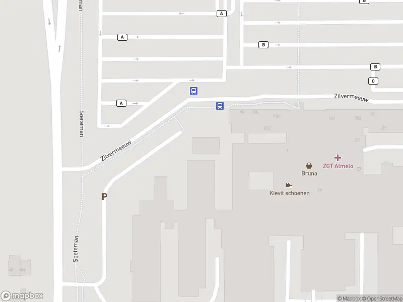 Brandweer met grote spoed naar de Zilvermeeuw in Almelo