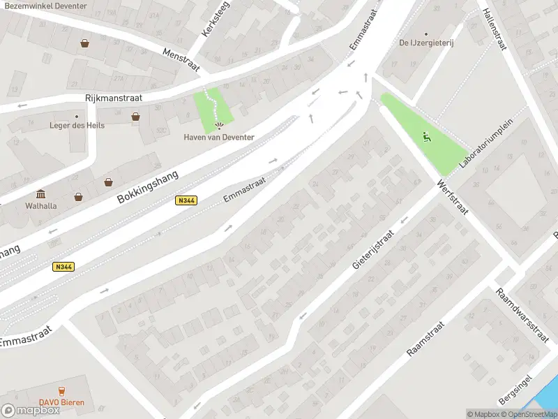 Brandweer met grote spoed naar de Emmastraat in Deventer