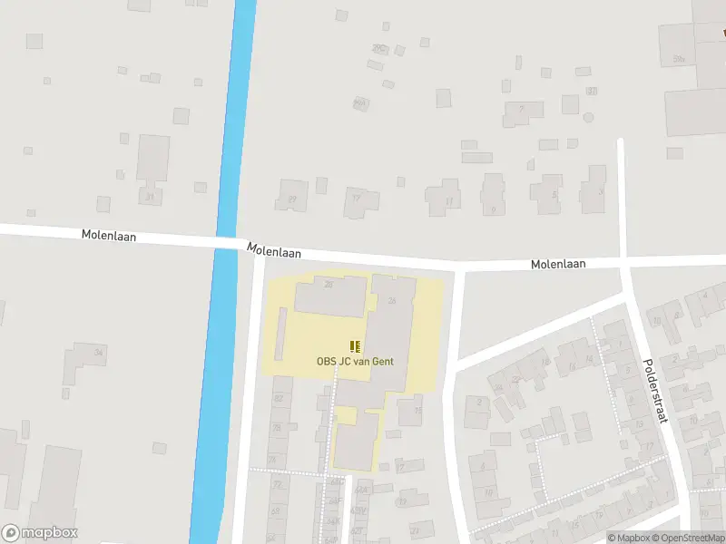 Brandweer naar de Molenlaan in Sommelsdijk vanwege waarnemen gaslucht