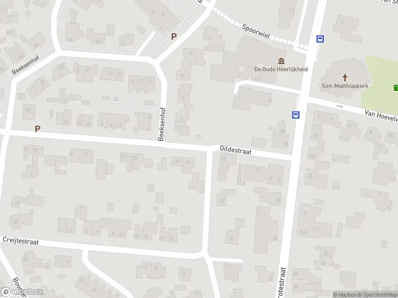 Brandweer met grote spoed naar de Gildestraat in Oploo vanwege gebouwbrand