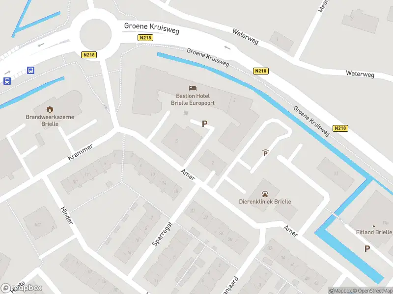 Ambulance met gepaste spoed naar de Amer in Brielle