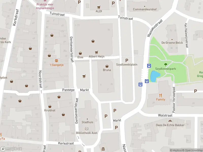 Brandweer naar de Szydlowskiplein in Axel vanwege gebouwbrand