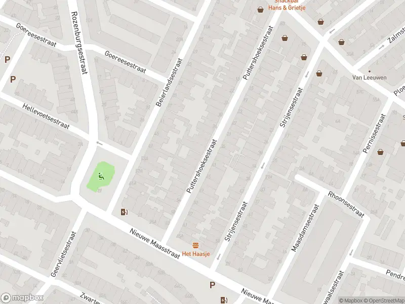 Ambulance met grote spoed naar de Puttershoeksestraat in Schiedam