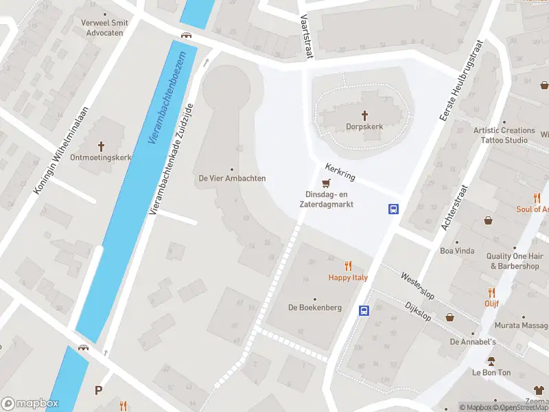 Ambulance met grote spoed naar de Markt in Spijkenisse