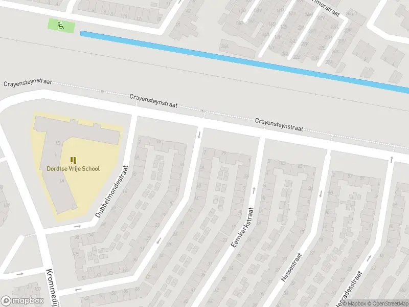 Ambulance met grote spoed naar de Giessenmondestraat in Dordrecht