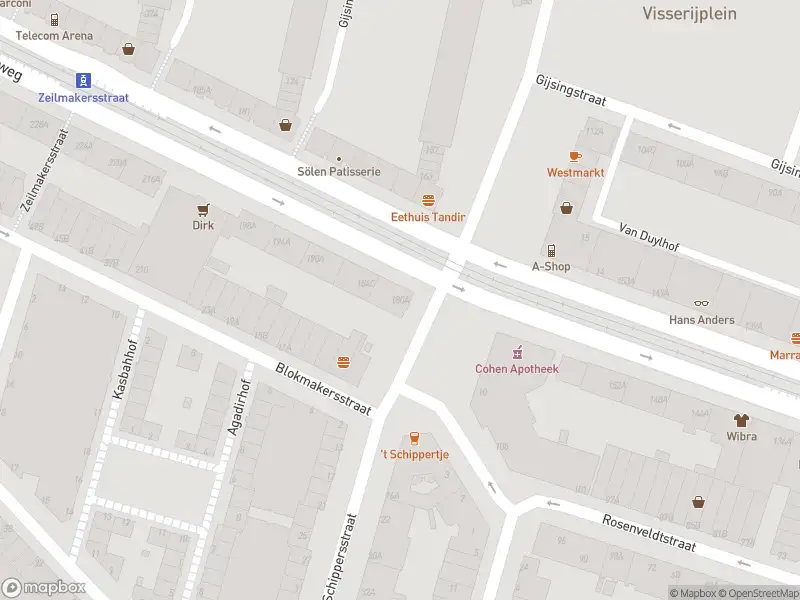 Ambulance met gepaste spoed naar de Schiedamseweg in Rotterdam