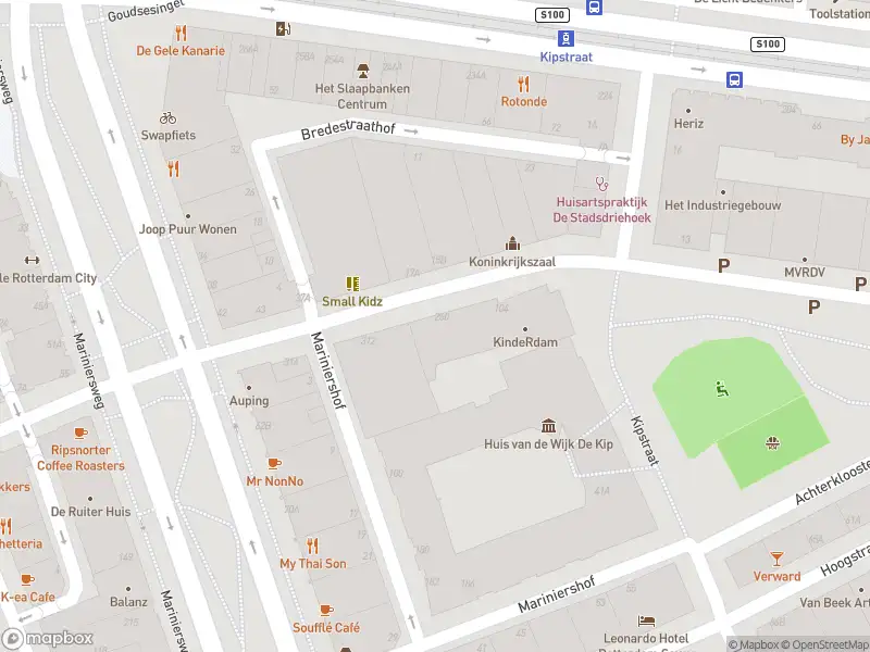 Ambulance naar de Bredestraat in Rotterdam