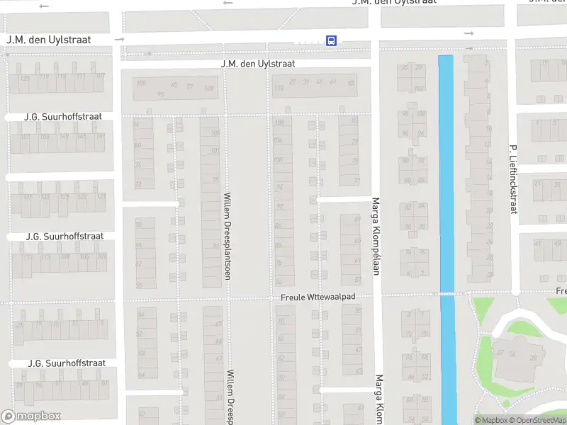 Besteld ambulance vervoer naar de J.G. Suurhoffstraat in Amsterdam