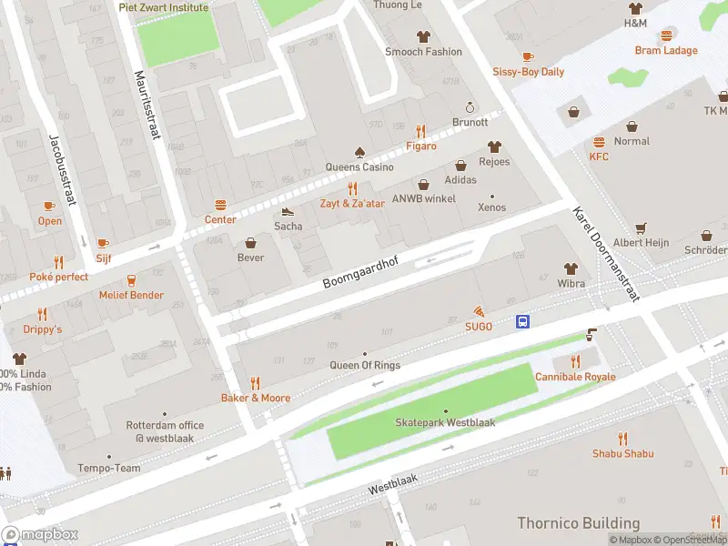 Ambulance met gepaste spoed naar de Boomgaardhof in Rotterdam