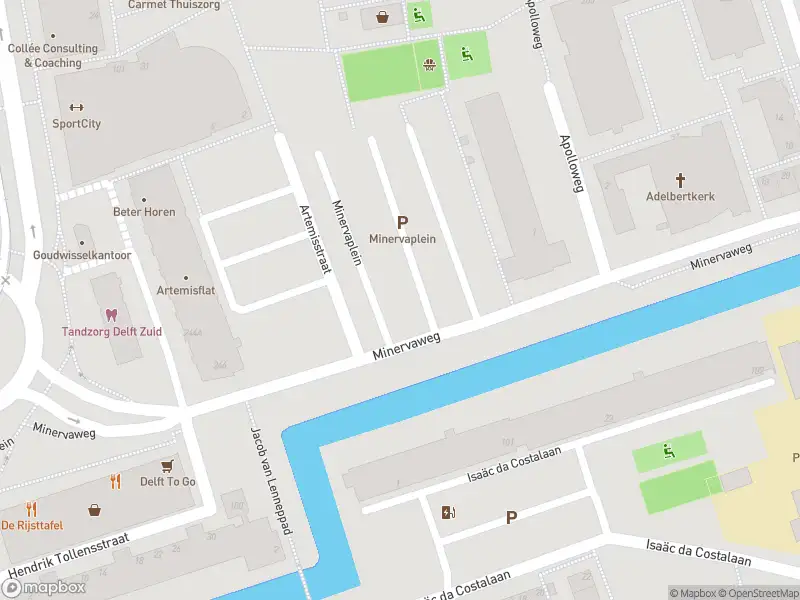 Ambulance met gepaste spoed naar de Minervaweg in Delft