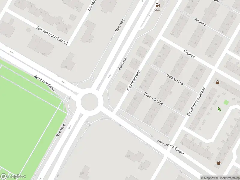 Ambulance met gepaste spoed naar de Keizerskroon in Papendrecht