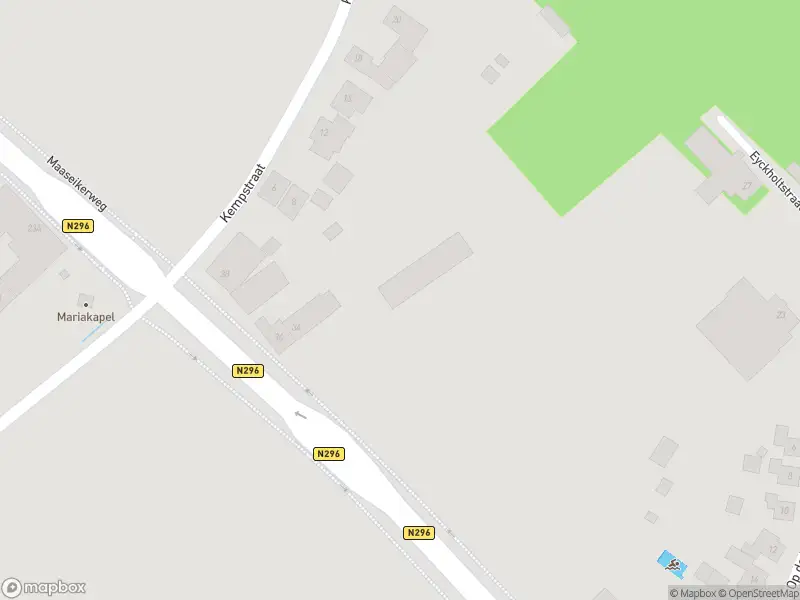 Politie naar de Maaseikerweg in Roosteren vanwege aanrijding met letsel